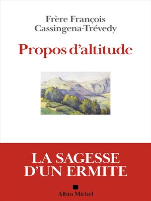 cover image of Propos d'altitude